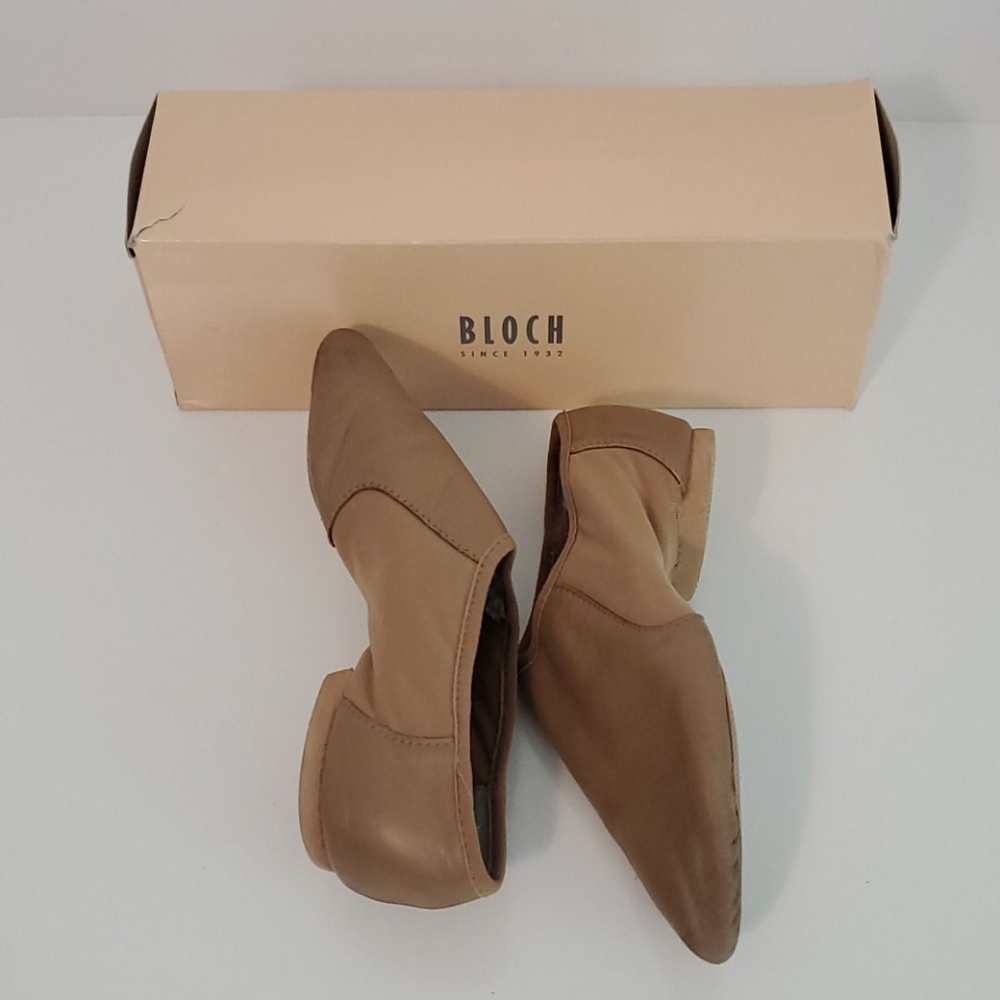 Bloch Neo Flex Slip On Shoes Tan - Picture 3 of 16